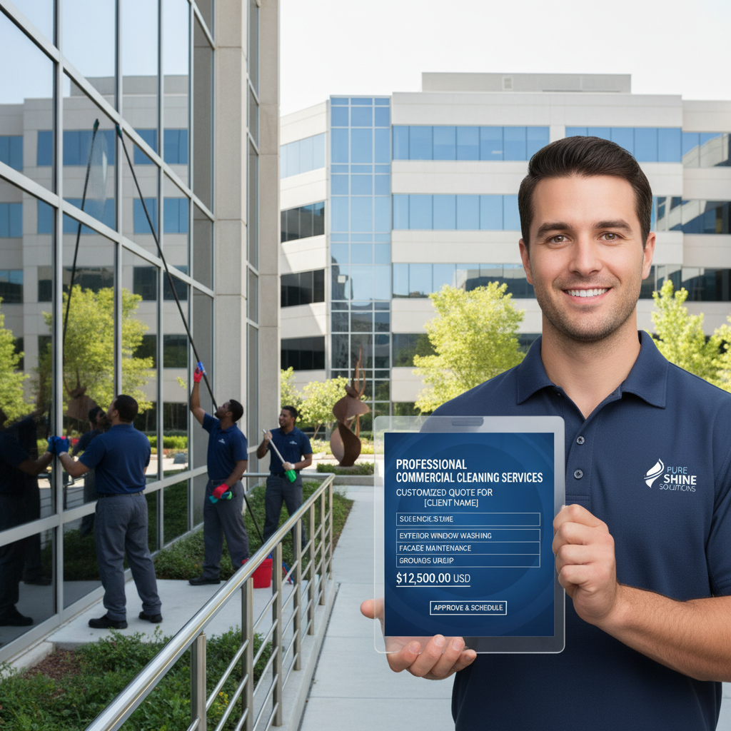 Book a Commercial Cleaning Quote